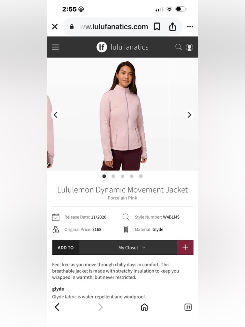 lululemon Puffer Jacket - Picture 2 of 7